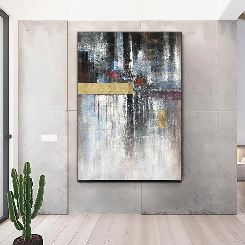 Industrial Glow Oil Painting