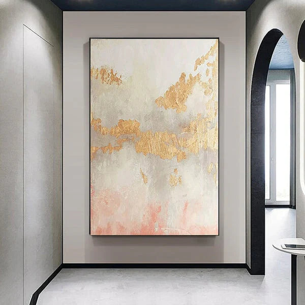 Golden Veil Oil Painting