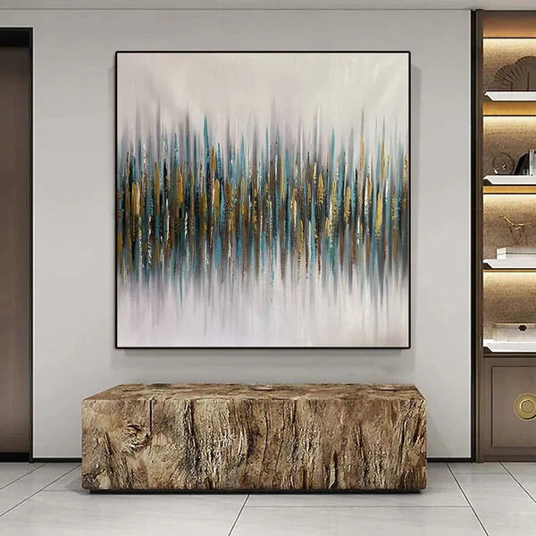 Resonance Line Oil Painting