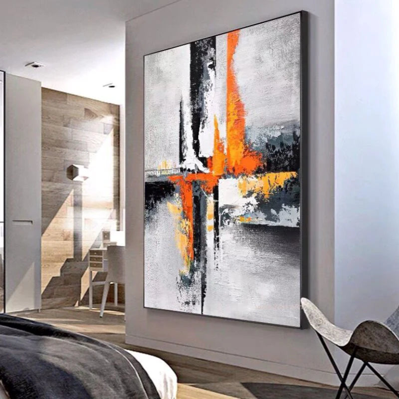 Amber Axis Oil Painting