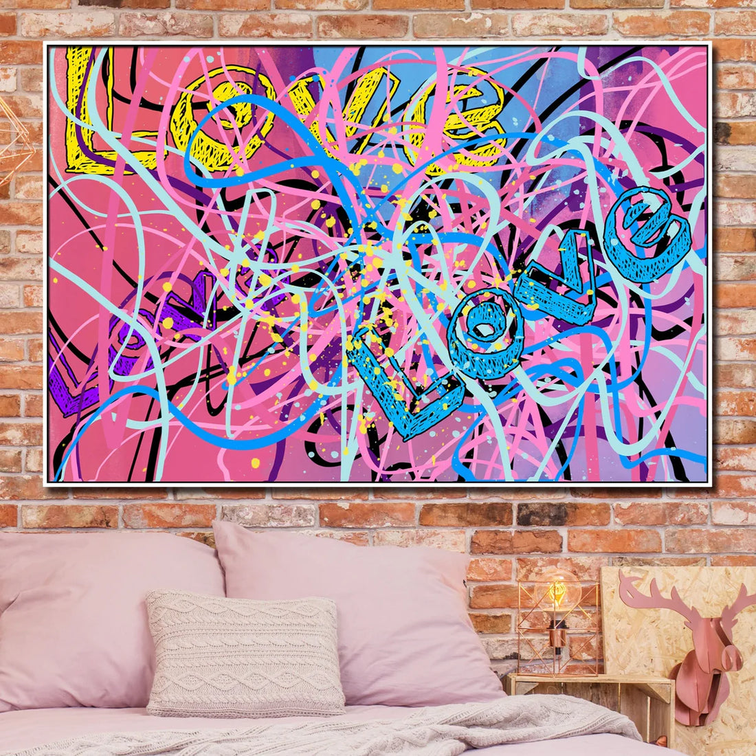 Lost in Love Oil Painting