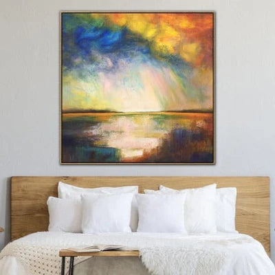 Radiant Horizon Oil Painting
