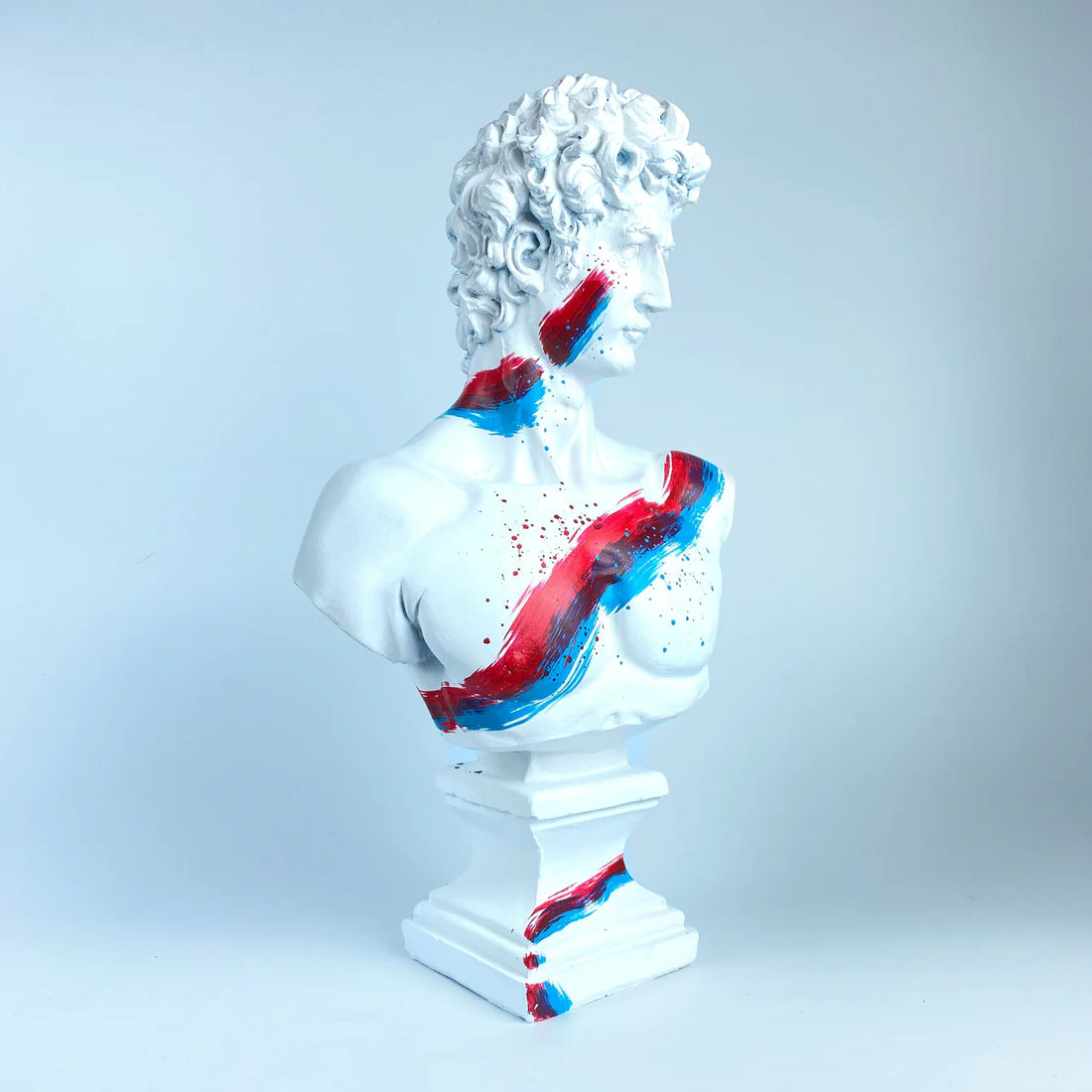David "Color Rush" Sculpture