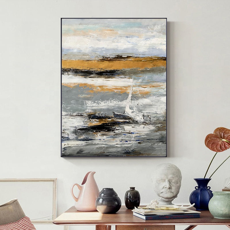 Golden Tide Oil Painting