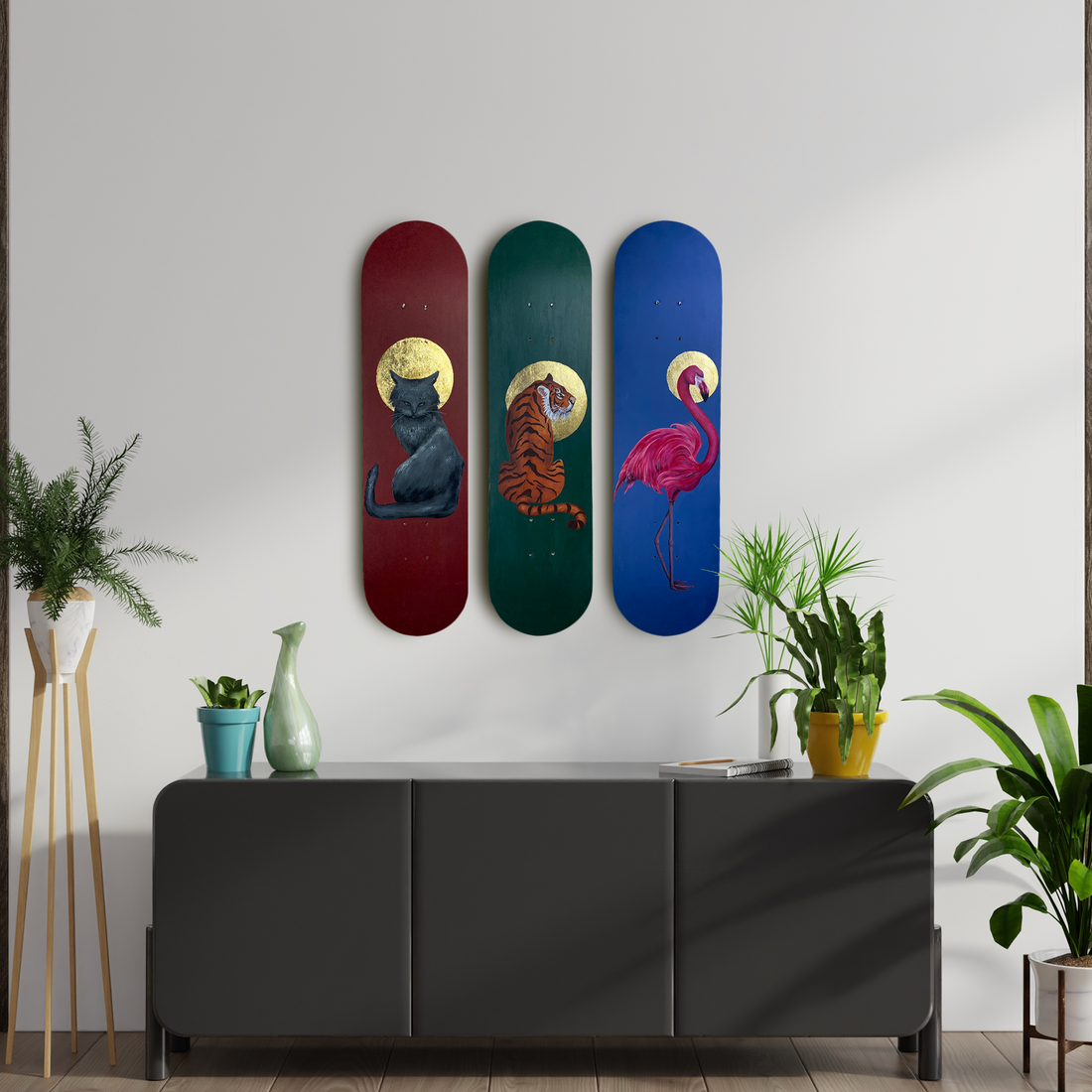 Nature Spirits Wall Skateboard