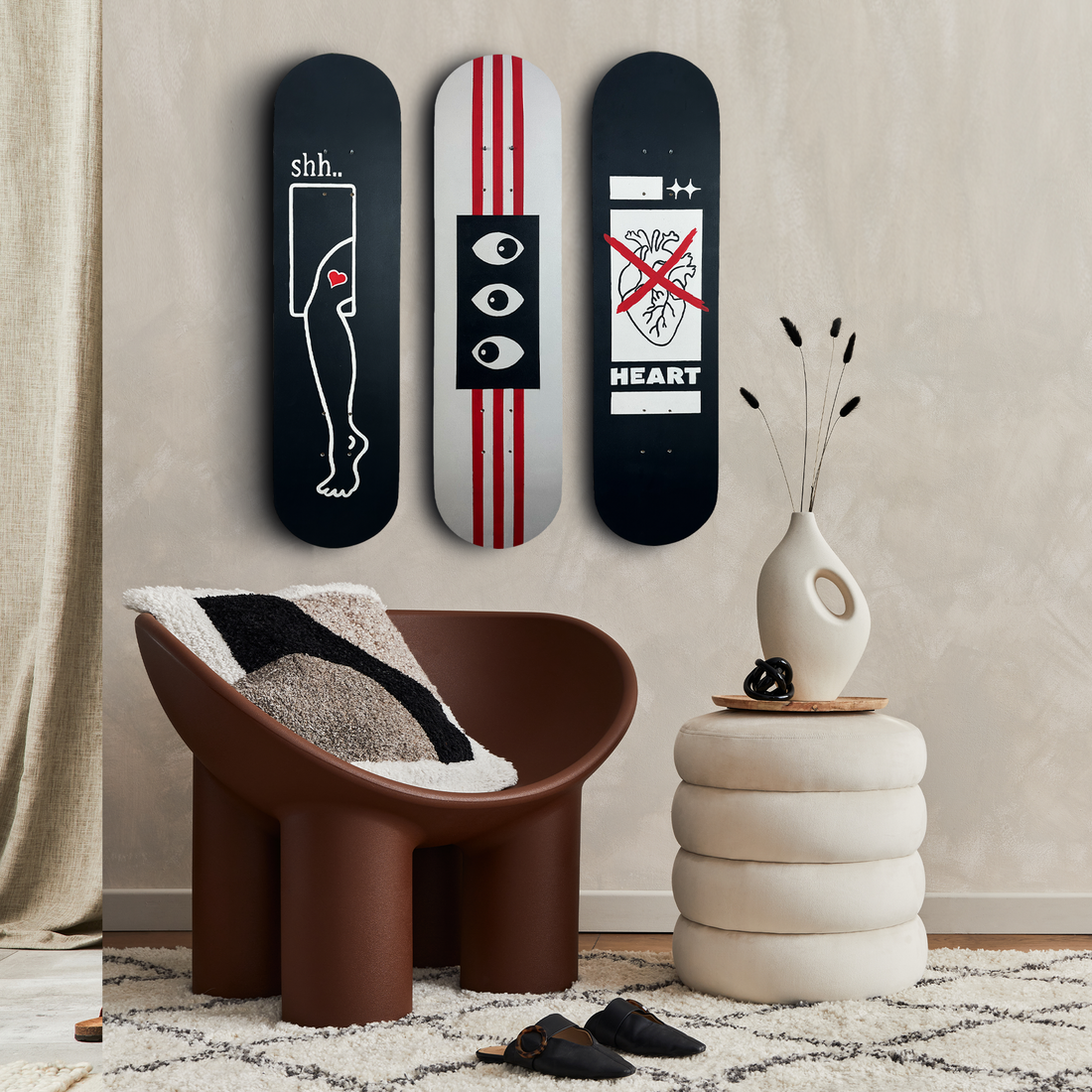 Brutal Love Wall Skateboard