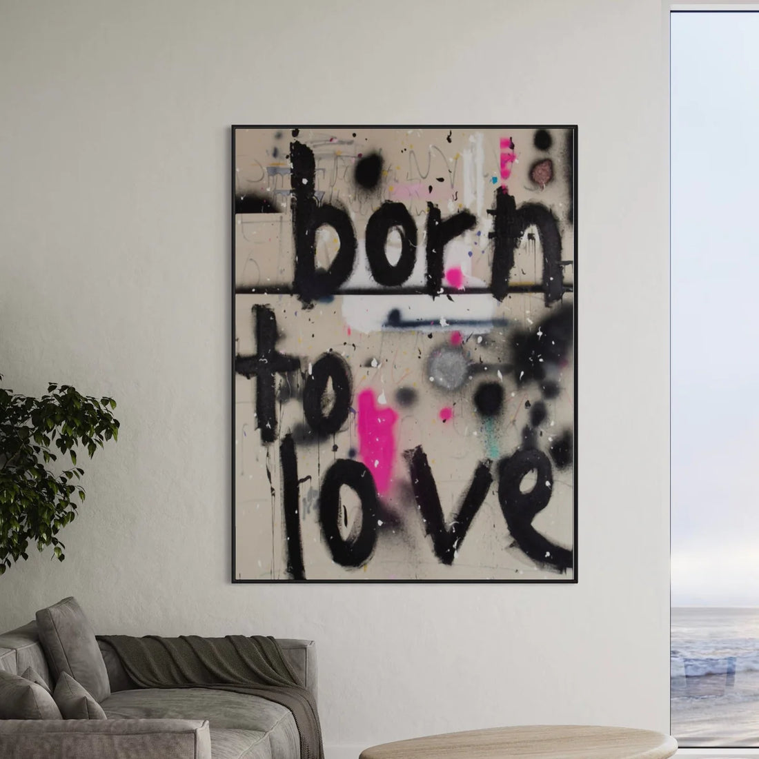 Born to Love Oil Painting