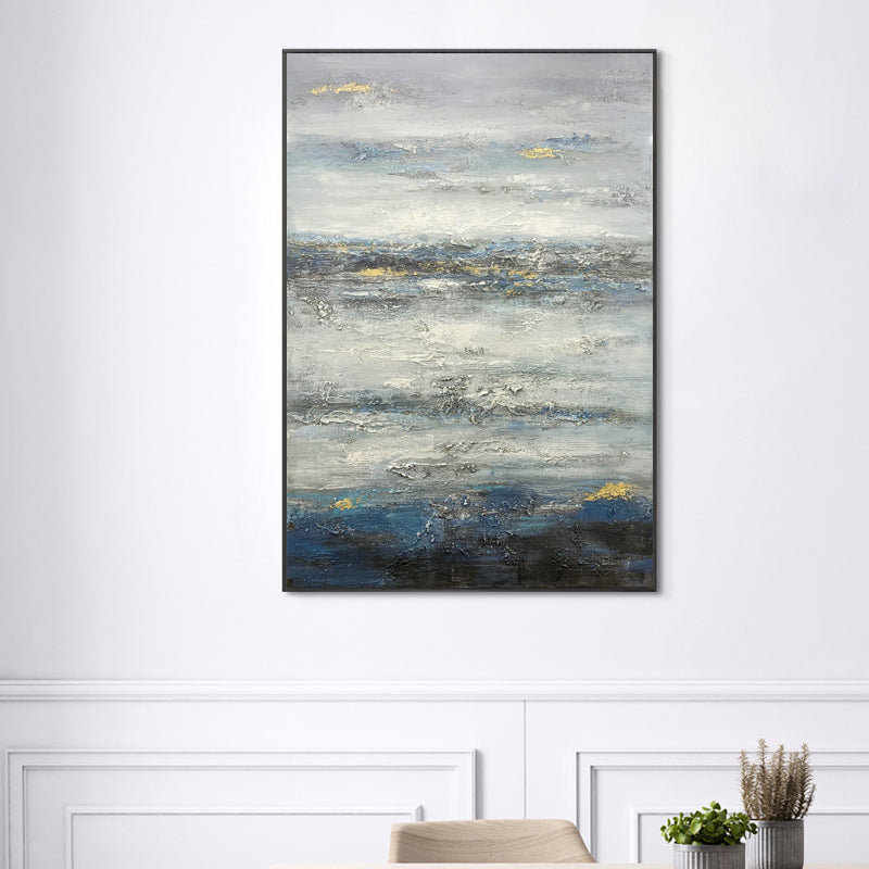Ocean Haze Oil Painting