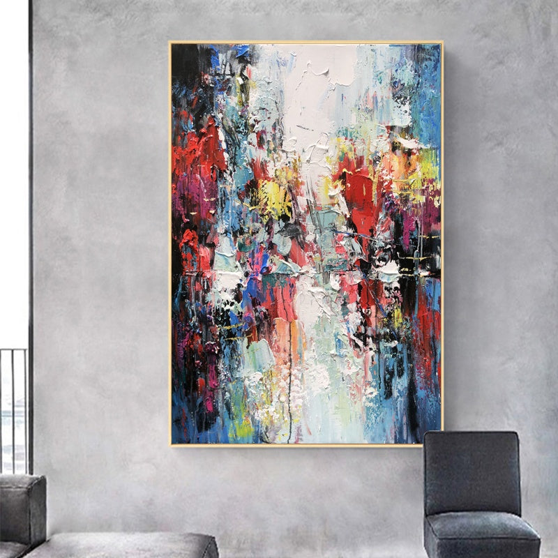 Color Fragments Oil Painting
