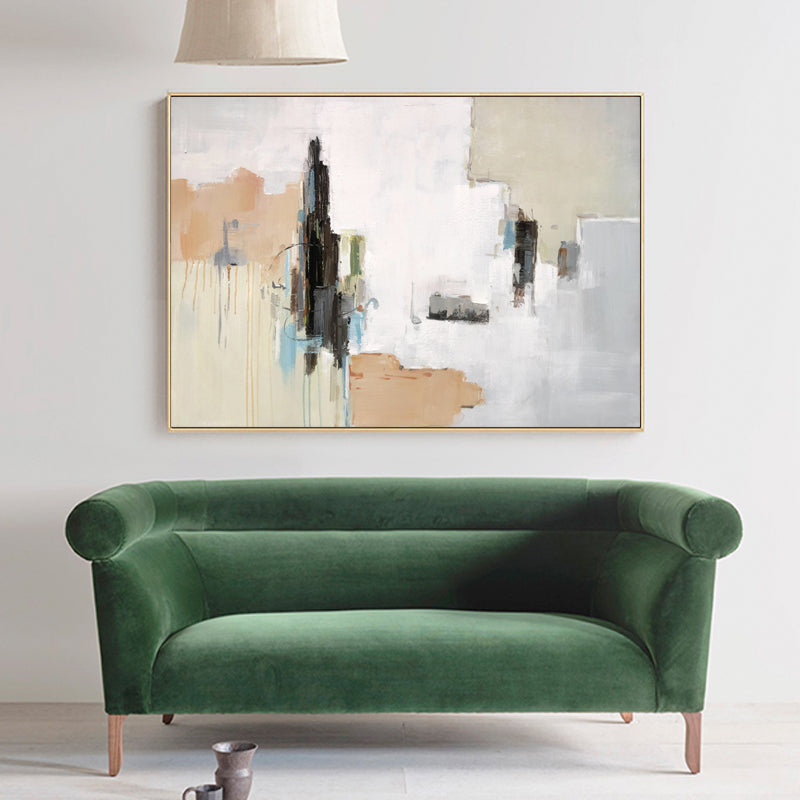 Urban Balance Oil Painting