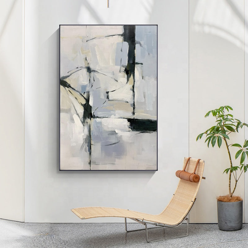 Monochrome Balance Oil Painting