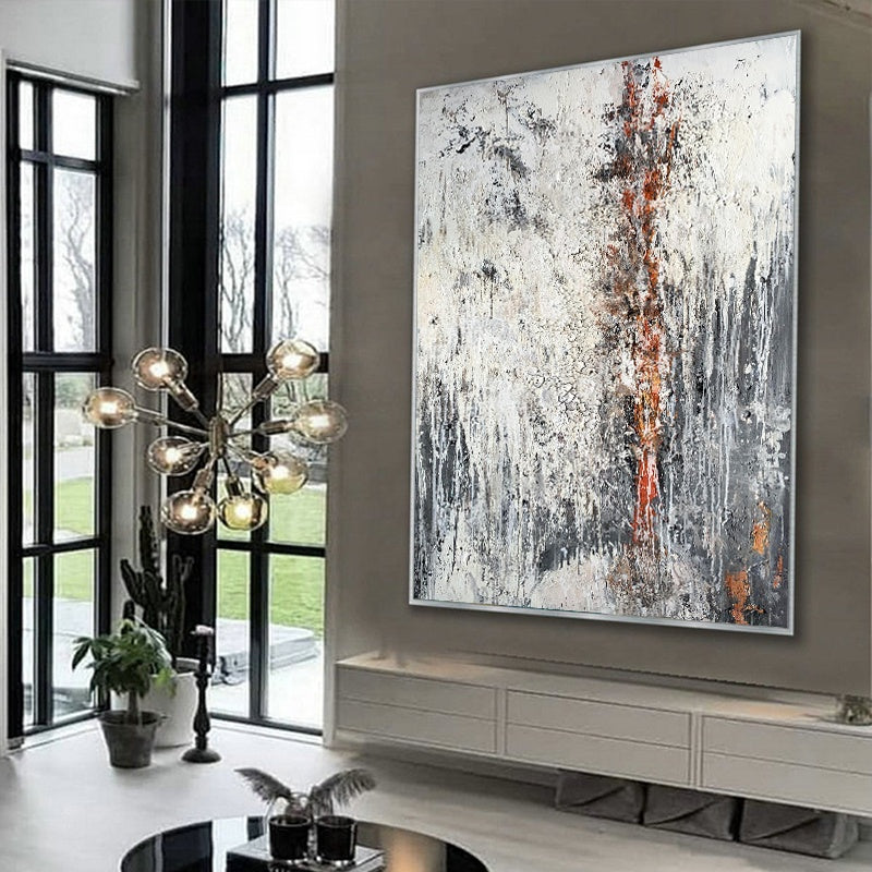 Rust Vein Oil Painting