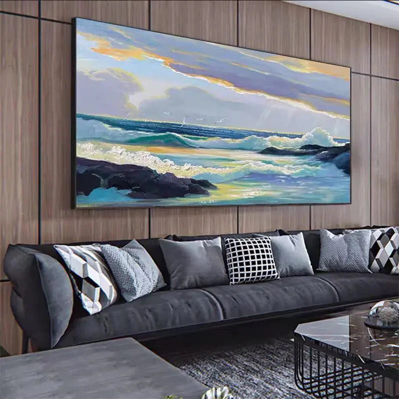 Ocean Light Oil Painting