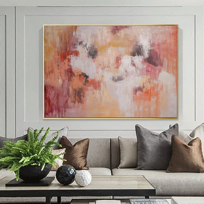 Rose Haze Oil Painting