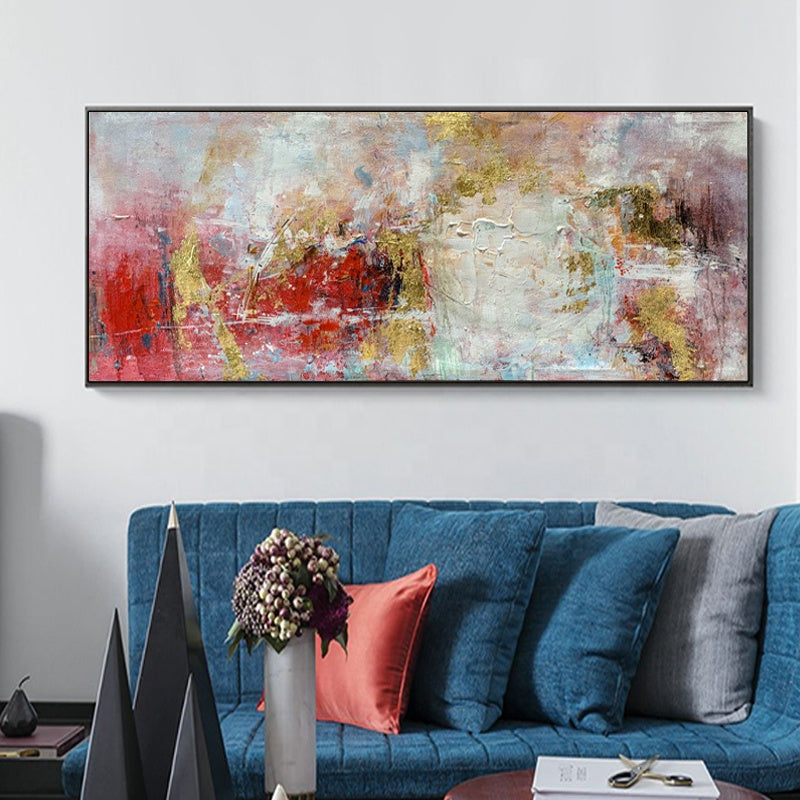 Crimson Veil Oil Painting
