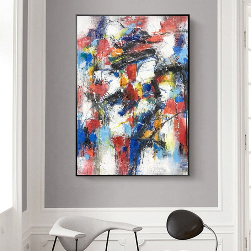 Color Collision Oil Painting