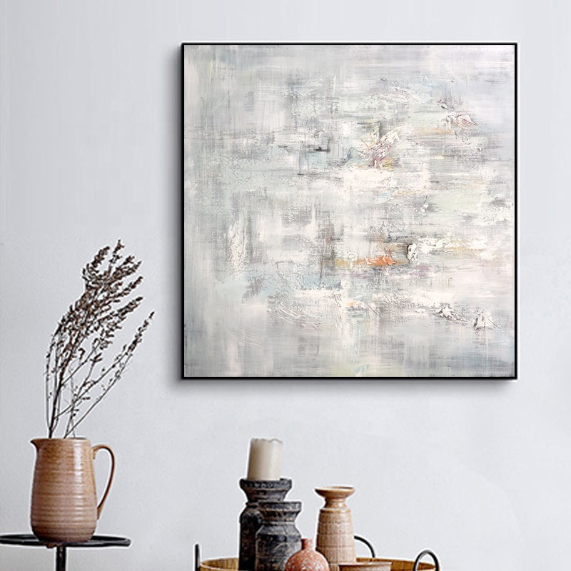 Silver Whisper Oil Painting