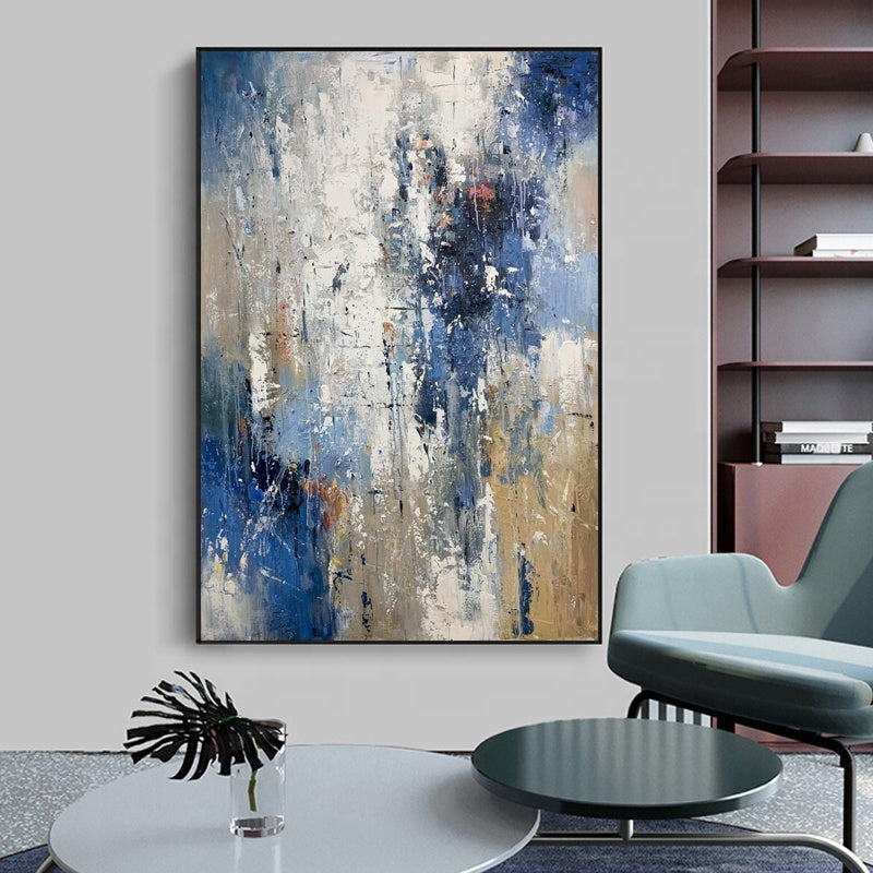 Blue Veil Oil Painting