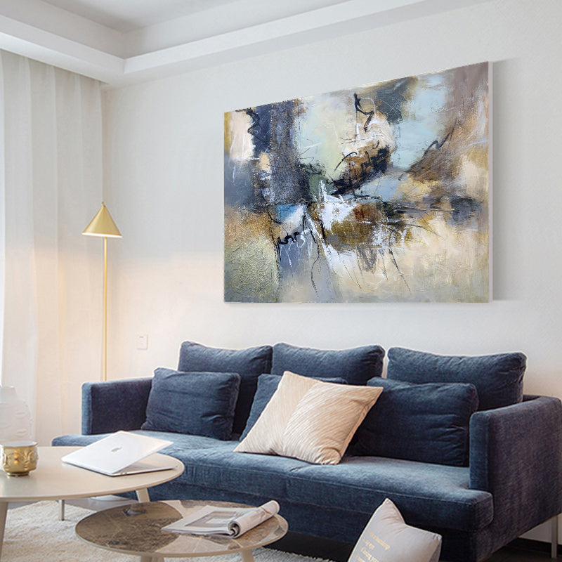Coastal Whisper Oil Painting