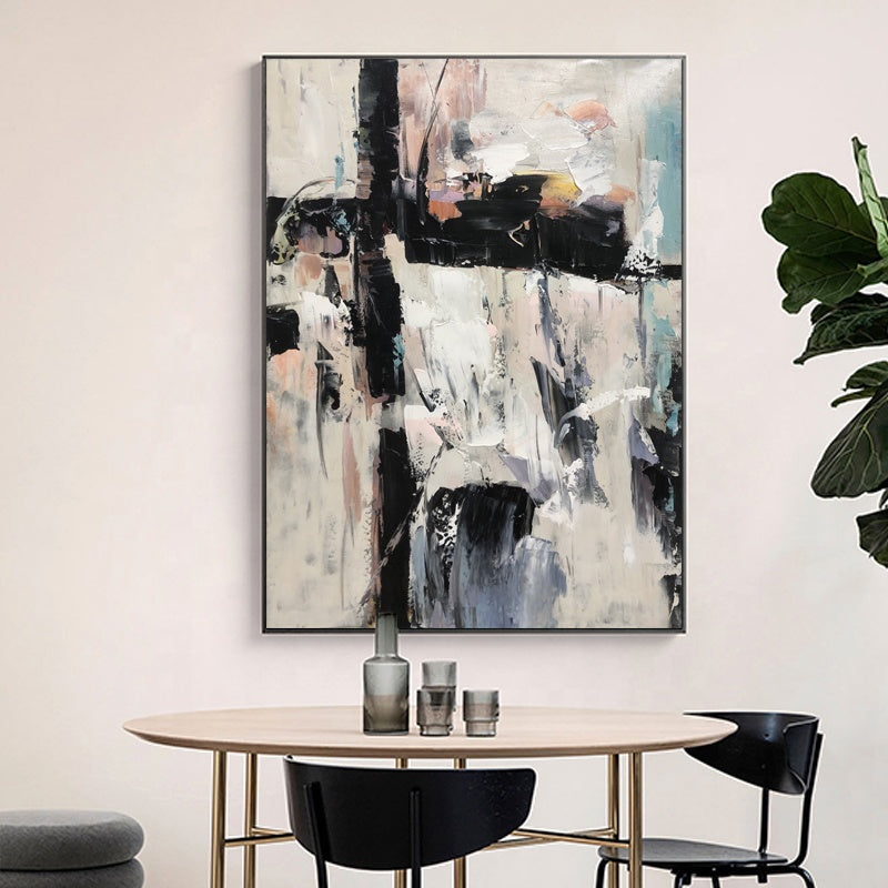 Monochrome Edge Oil Painting
