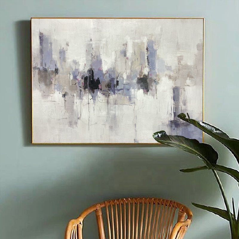 City Echoes Oil Painting