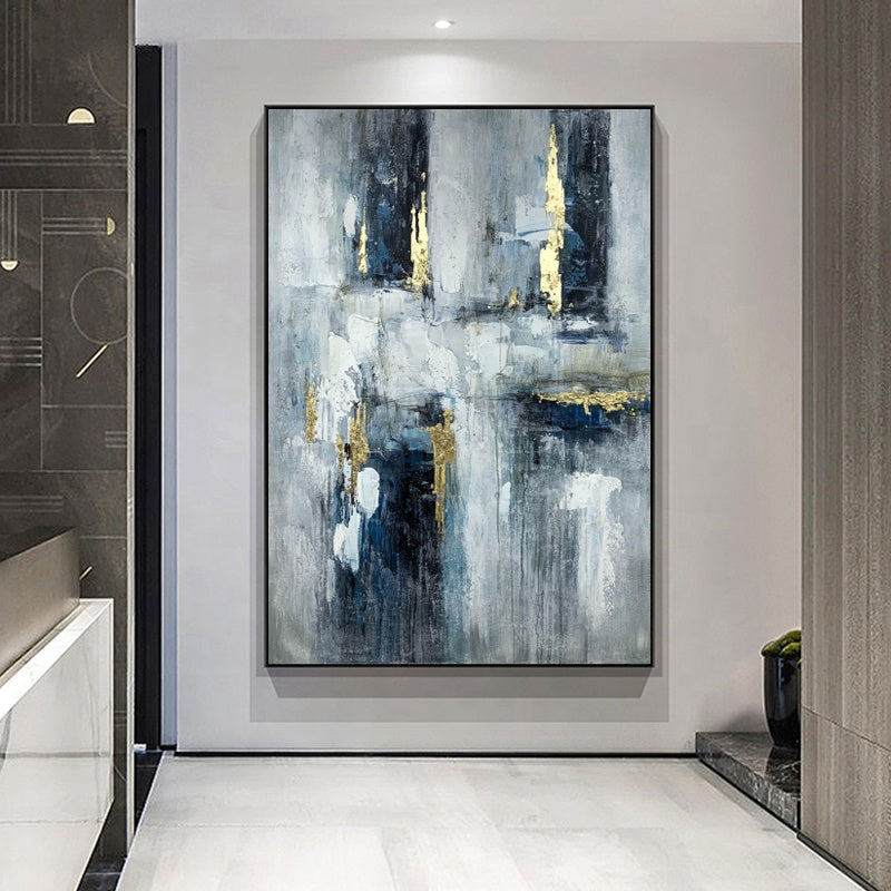 Midnight Gold Oil Painting