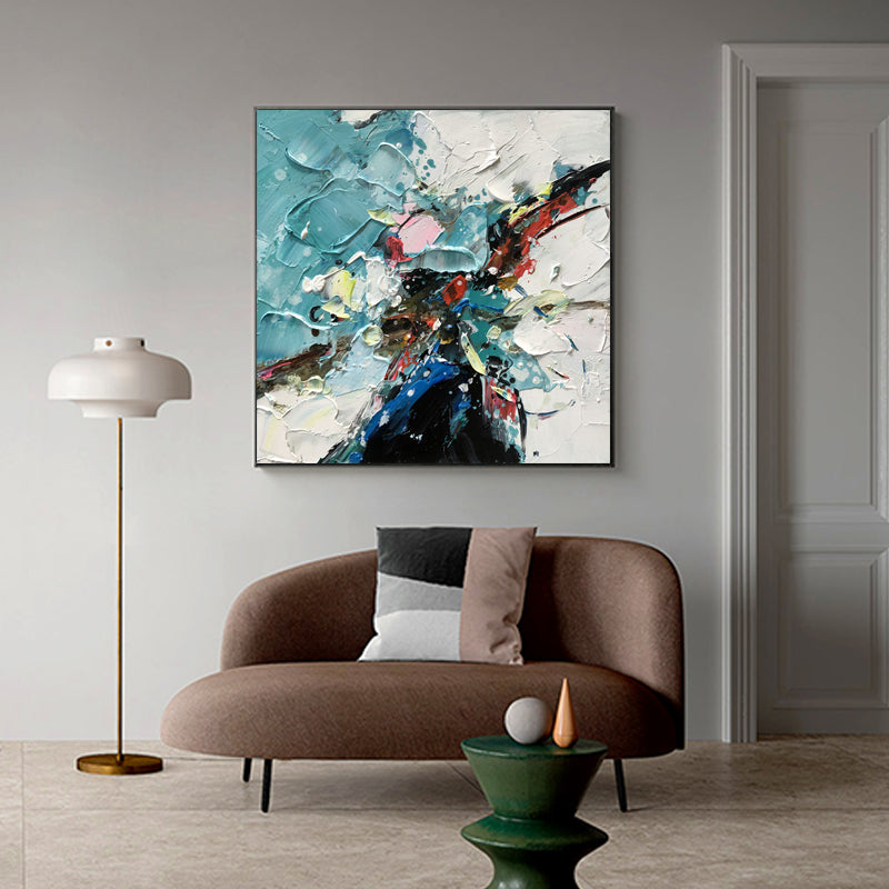Collision Point Oil Painting