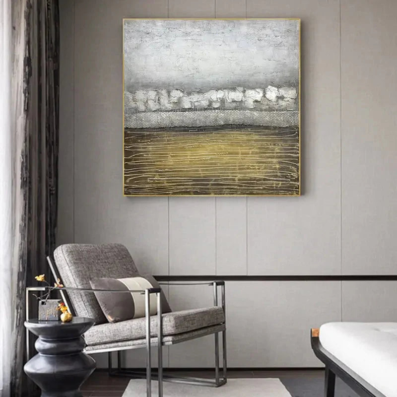 Silent Divide Oil Painting