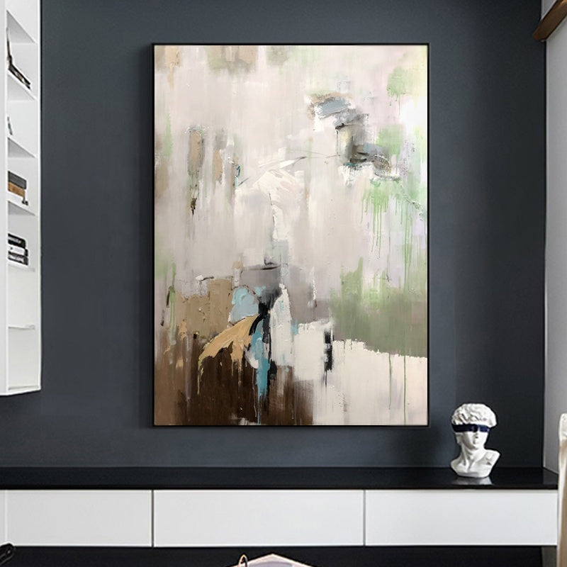 Sage Drift Oil Painting