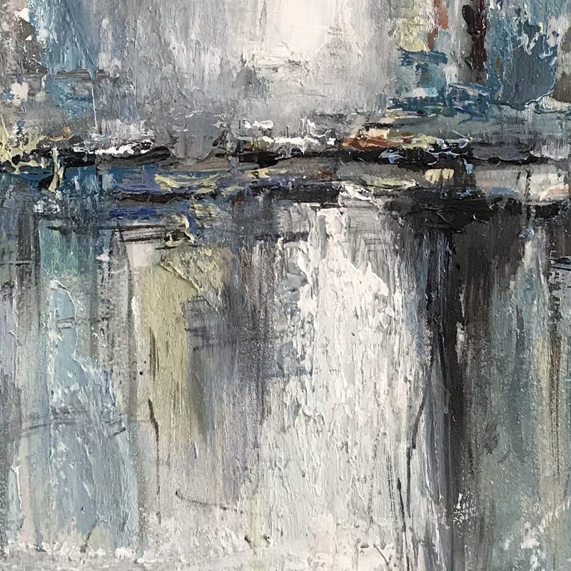 Harbor Mist Oil Painting