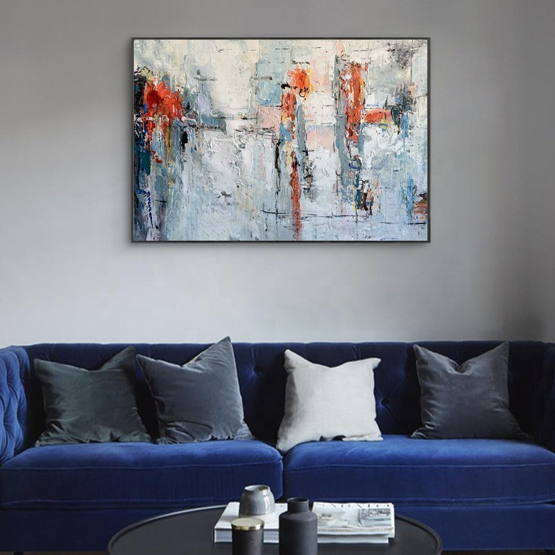 Coral Echo Oil Painting