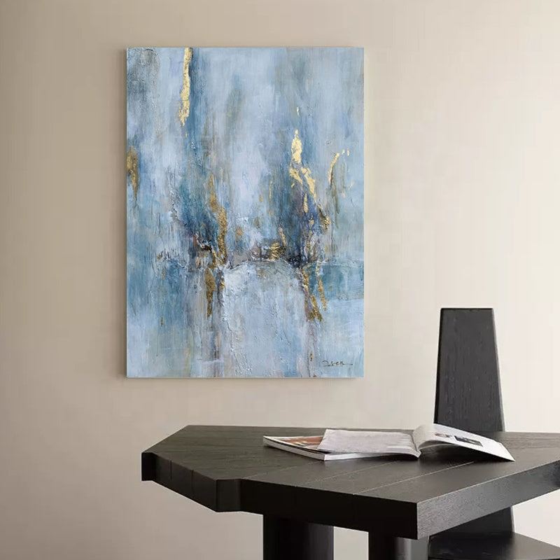 Azure Glow Oil Painting