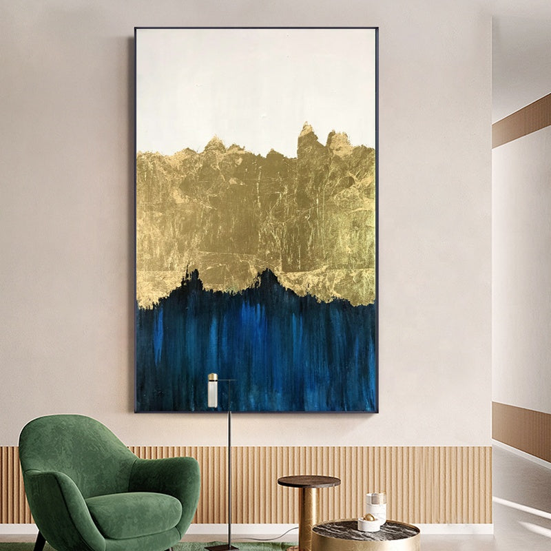 Golden Ridge Oil Painting