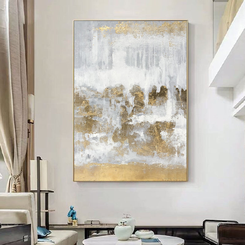 Golden Fog Oil Painting