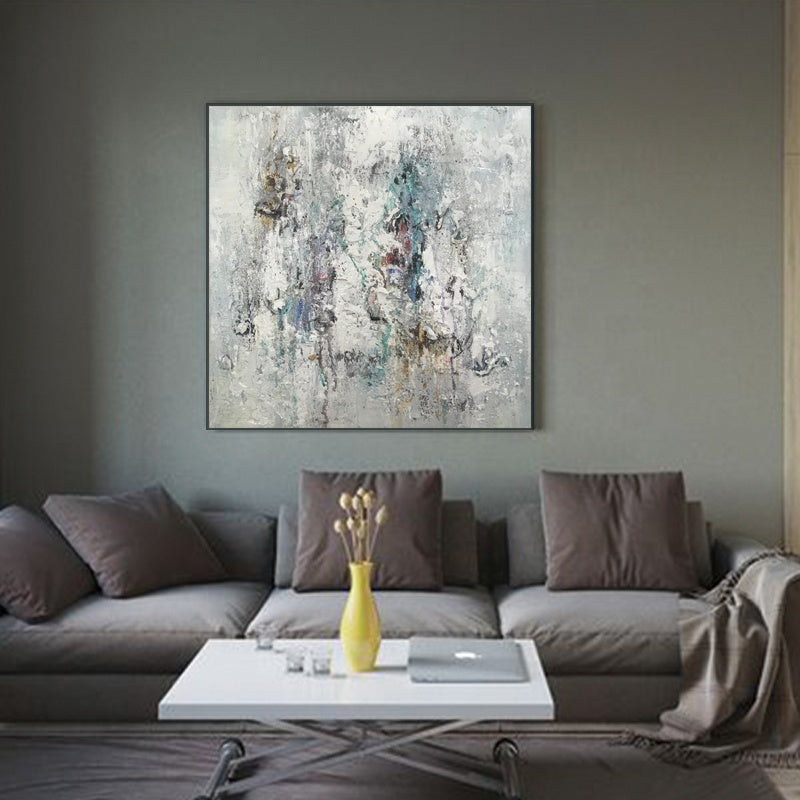 Silver Echo Oil Painting