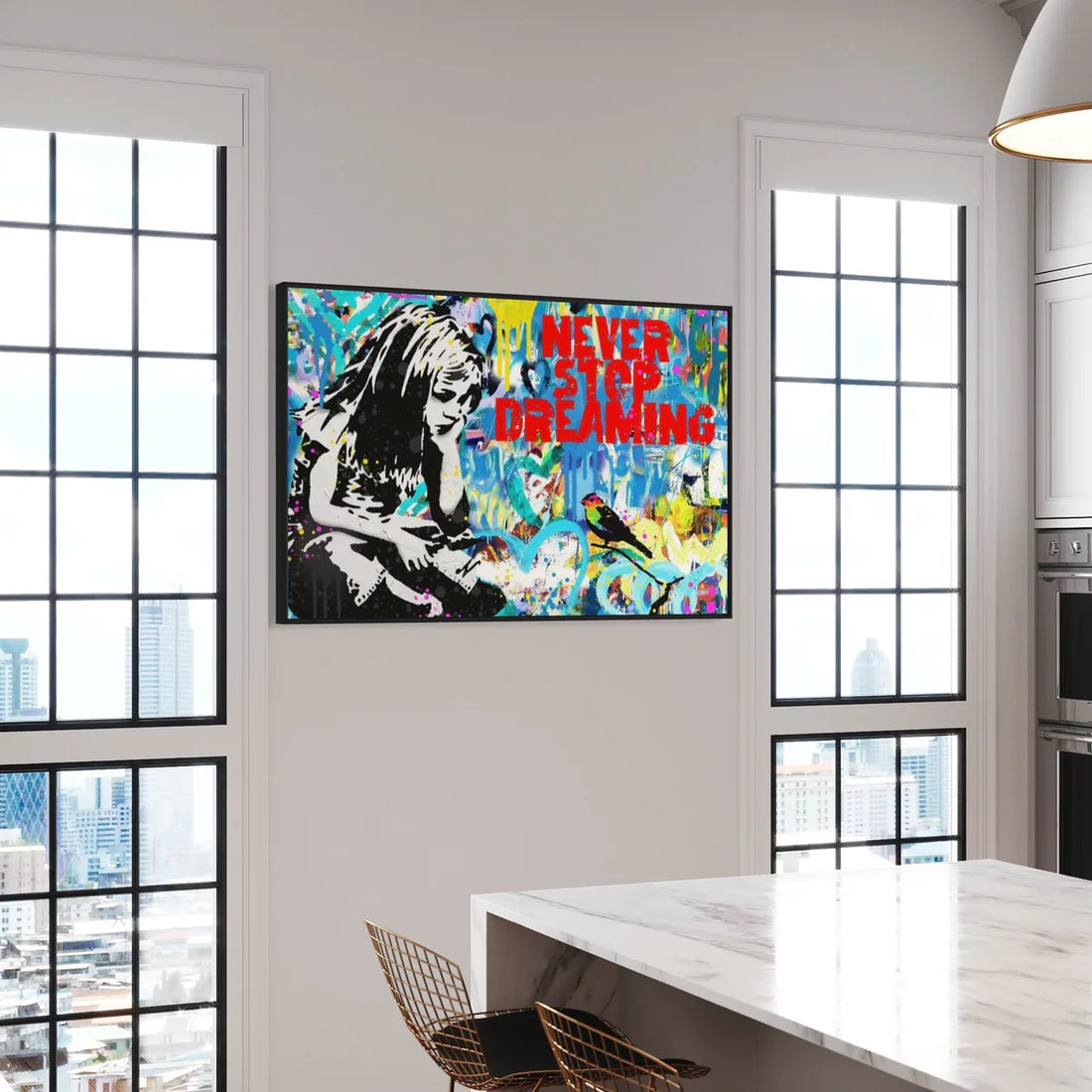 Never Stop Dreaming Oil Painting