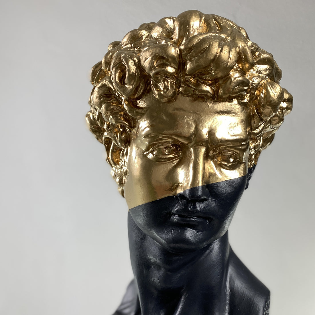 David "Golden Hair" Black Sculpture