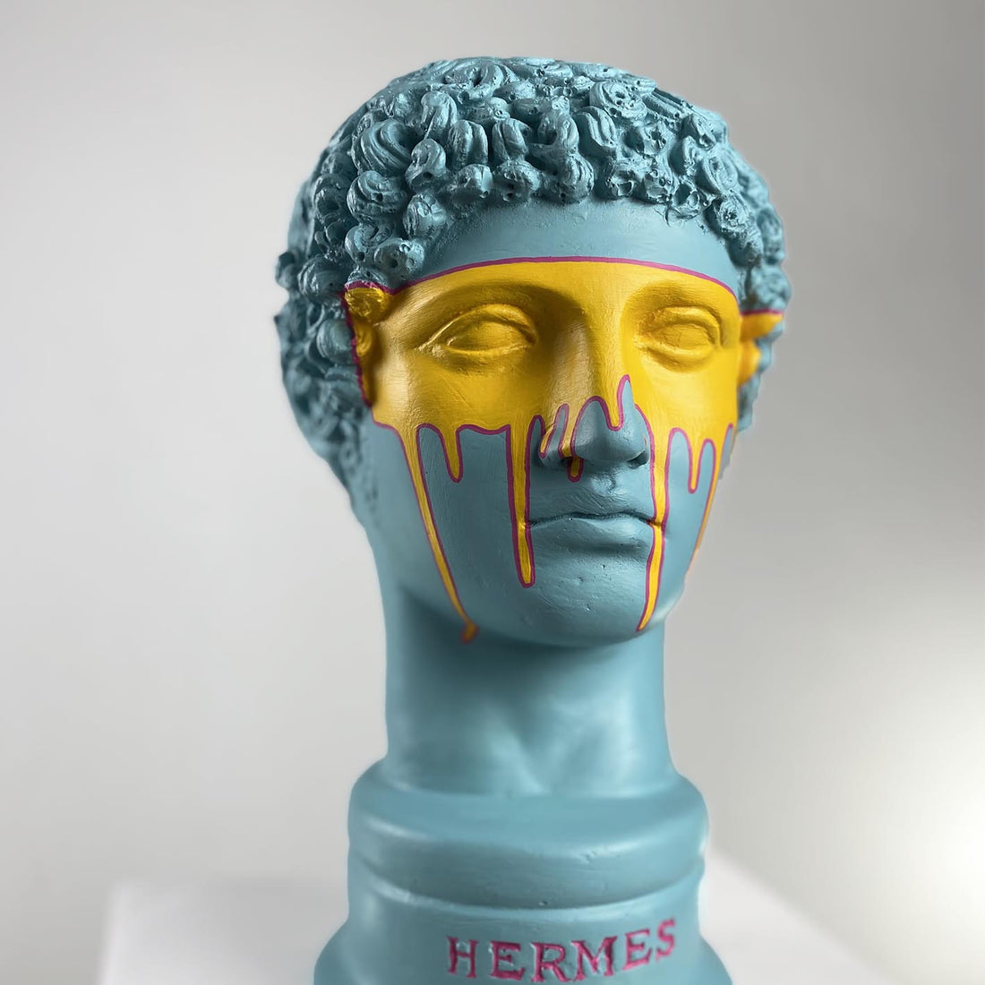 Hermes "Yellow Mask" Sculpture