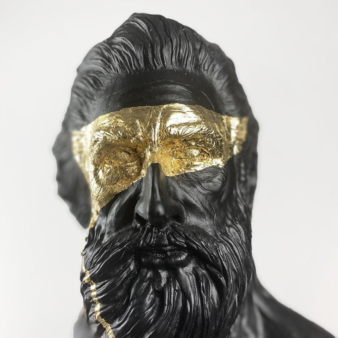 Poseidon "Golden Eyes" Sculpture