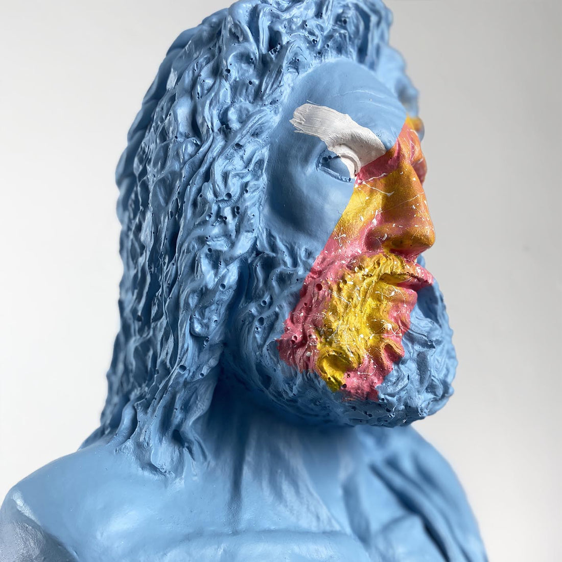 Zeus "Sky Blue" Sculpture