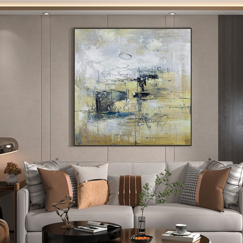 Golden Echoes Oil Painting