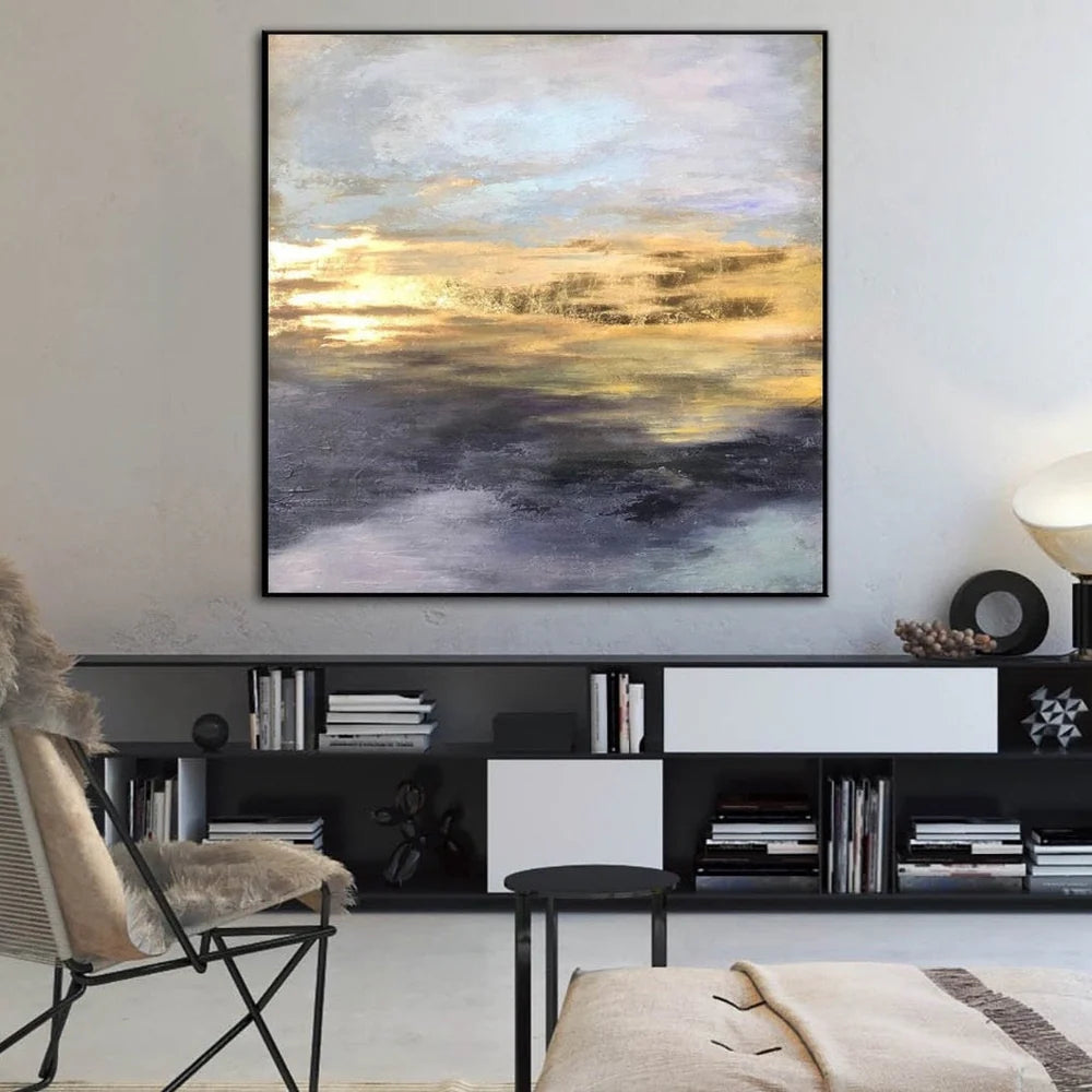 Golden Stillness Oil Painting