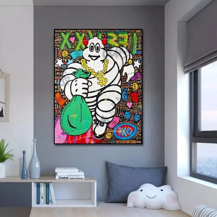 Rich Michelin Oil Painting