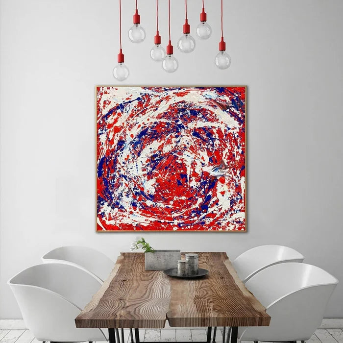 Color Surge Oil Painting